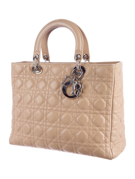 dior cream bag